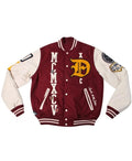 10 Deep Loose Cannon Wool Letterman Jacket
