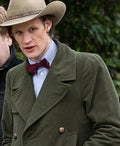 11th Doctor Matt Smith Green Trench Coat