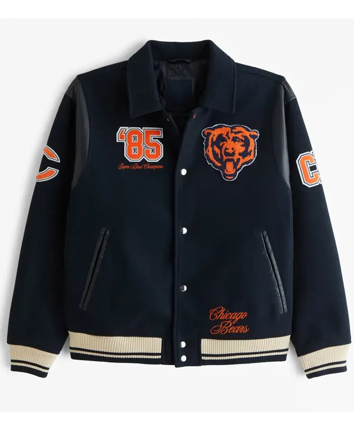 1985 Super Bowl Champions Chicago Bears Varsity Jacket