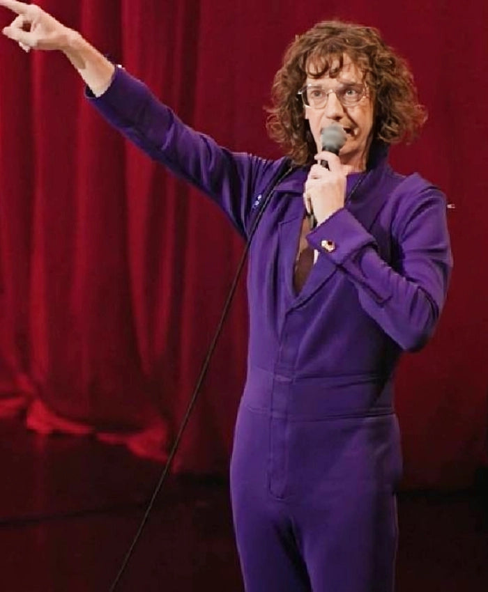 Live at the Palace Chris Fleming Purple Jumpsuit