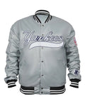 90’s New York Yankees Varsity Silver Jacket