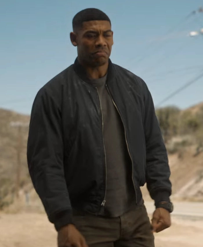 Aaron Pierre Lanterns Bomber Jacket
