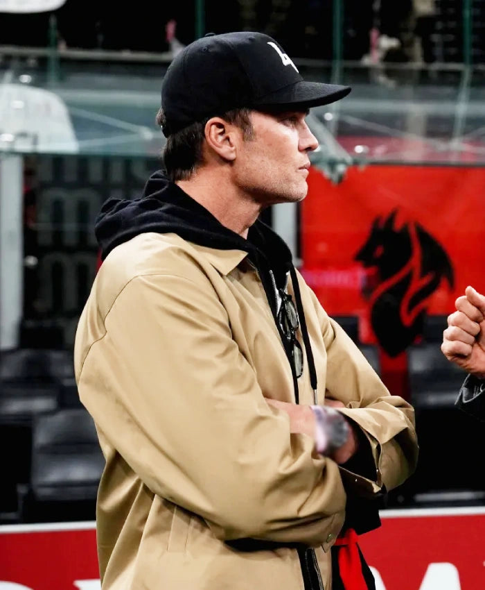 Ac Milan Tom Brady Brown Jacket