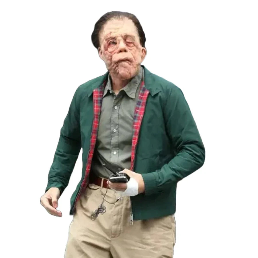 A Different Man Adam Pearson Green Cotton Jacket