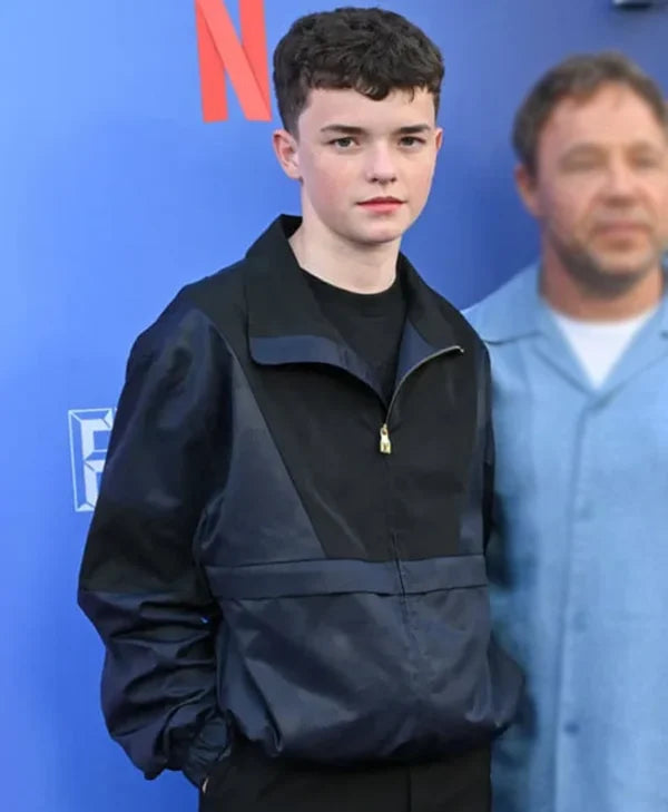 Adolescence Owen Cooper Black & Blue Jacket