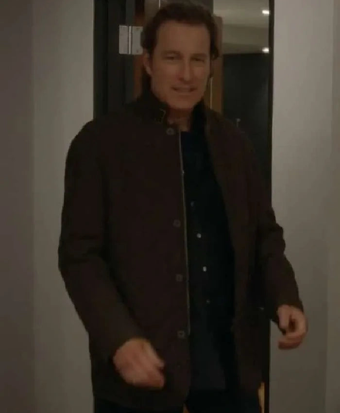 And Just Like That Aidan Shaw Quilted Jacket