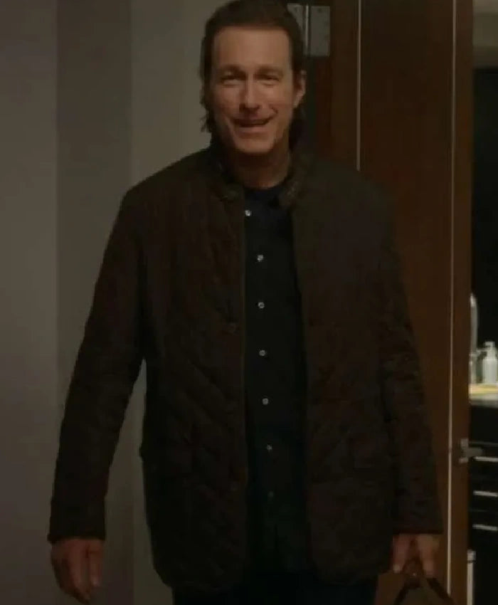 And Just Like That Aidan Shaw Quilted Jacket