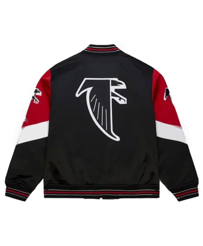 Atlanta Falcons Throwback Vintage Satin Jacket