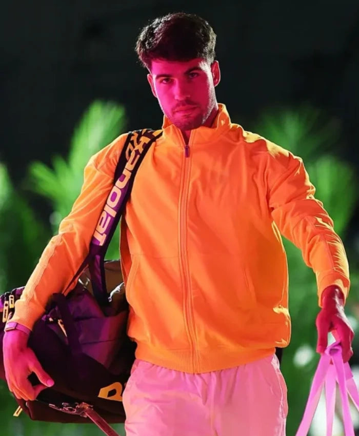 BNP Paribas Open 2026 Carlos Alcaraz Yellow Jacket