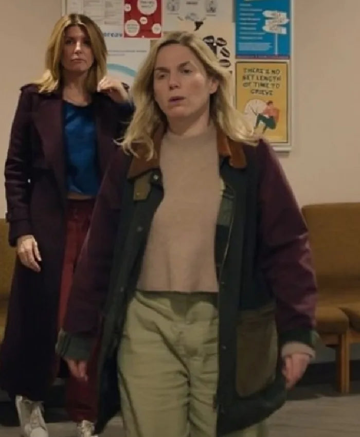 Bad Sisters Eva Birthistle Colorblock Jacket