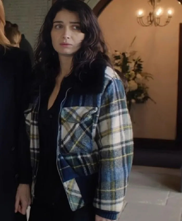 Bad Sisters Eve Hewson Plaid Jacket