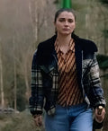 Bad Sisters Eve Hewson Plaid Jacket