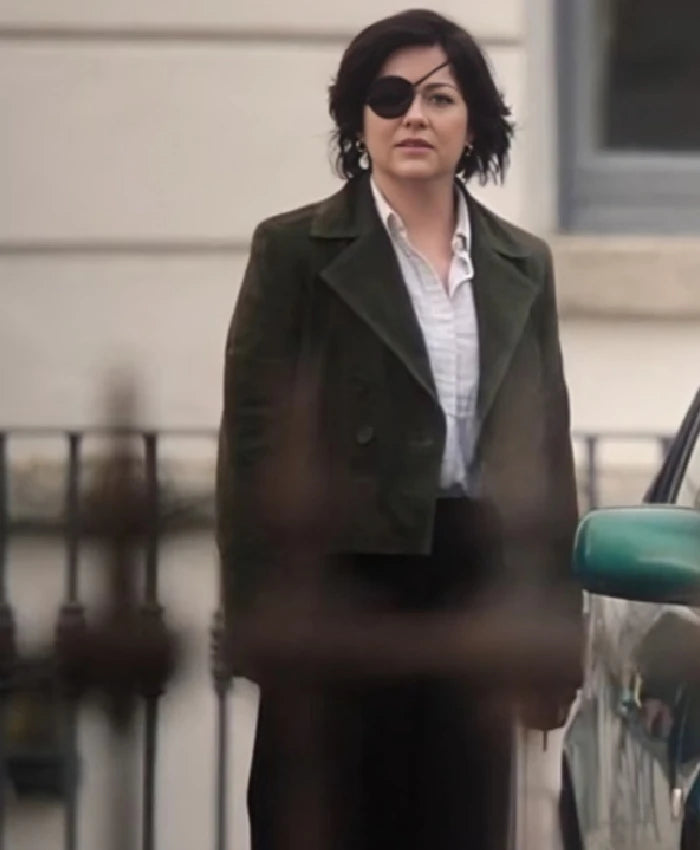 Bad Sisters Sarah Greene Suede Jacket