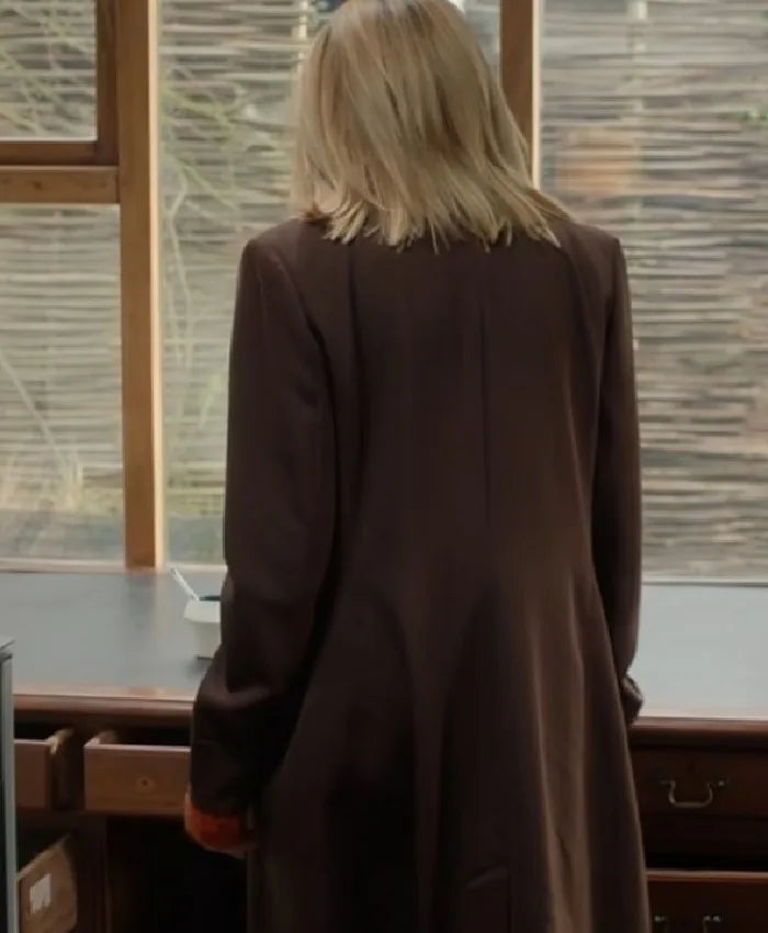 Bad Sisters Sharon Horgan Brown Wool Coat