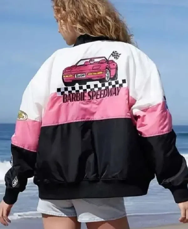 Speedway Barbie Motorcycle Racer Jacket For Women
