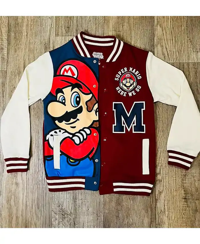 Super Mario Varsity Jacket