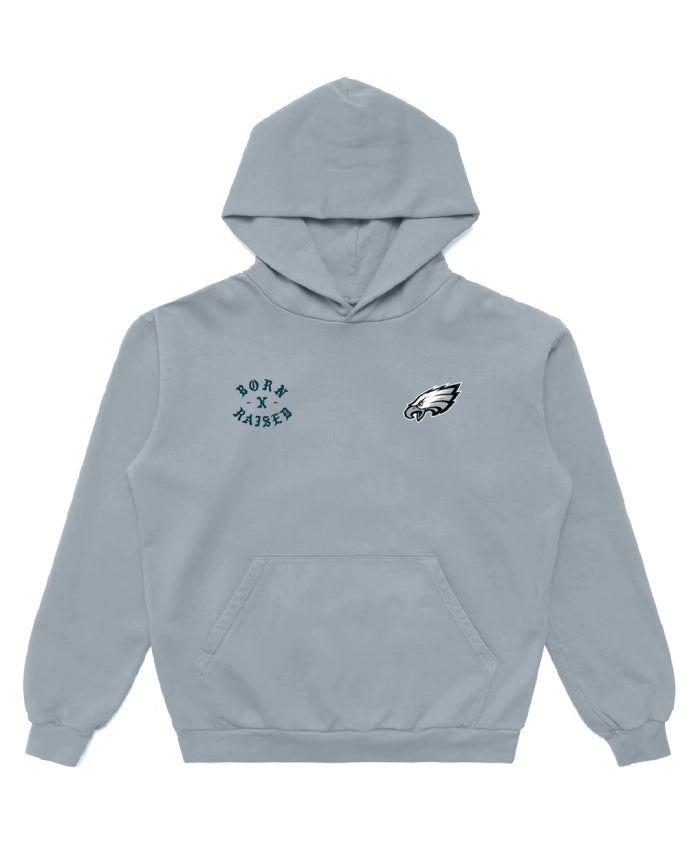Philadelphia Eagles Born x Raised Grey Hoodie