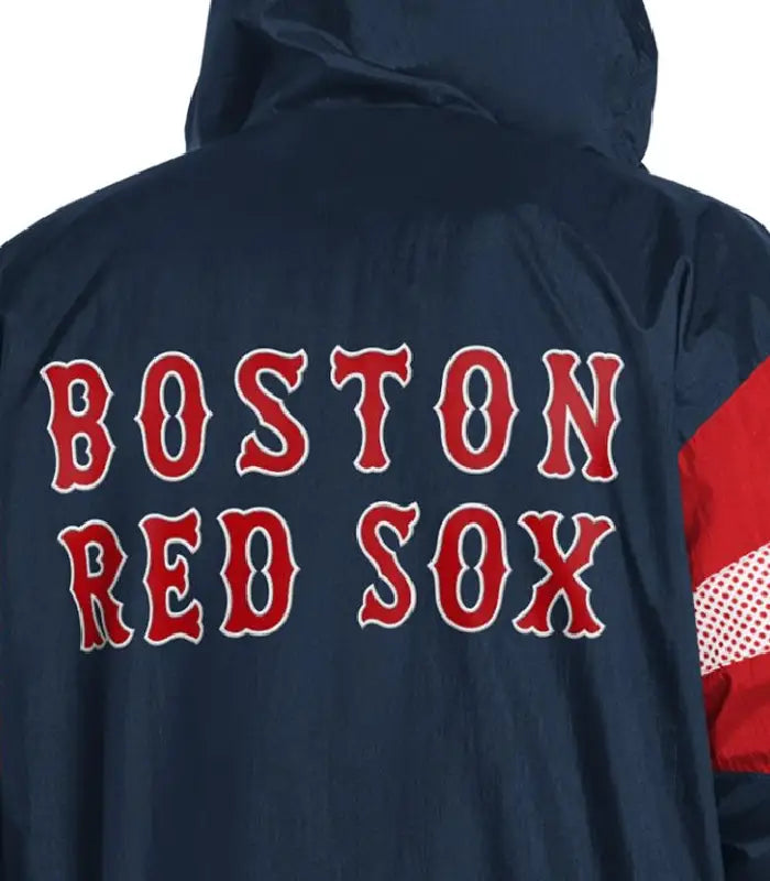 Navy/Red Boston Red Sox Legacy Lightweight Hooded Jacket