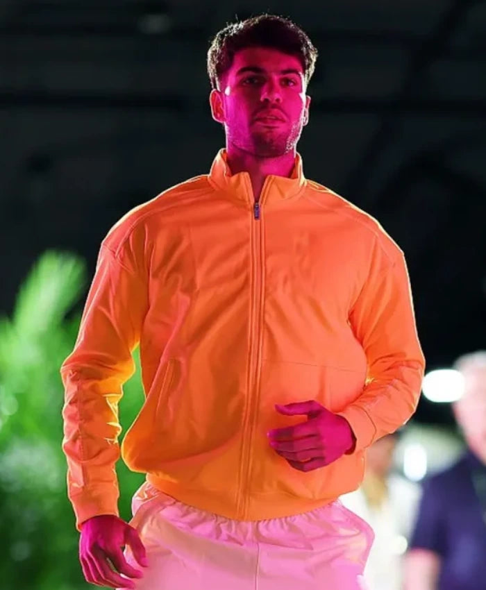 BNP Paribas Open 2026 Carlos Alcaraz Yellow Jacket