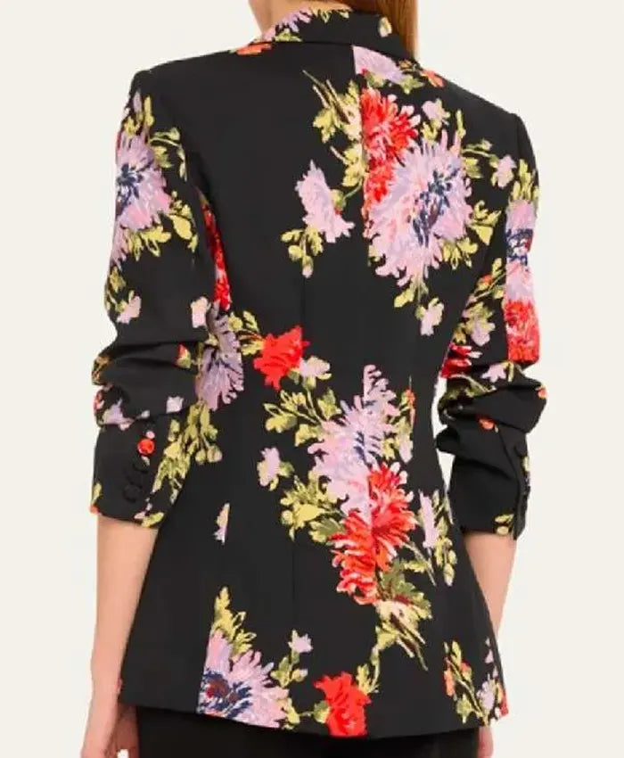 Elsbeth S01 Carrie Preston Black Floral Blazer