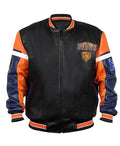 Chicago Bears Bomber Leather Jacket