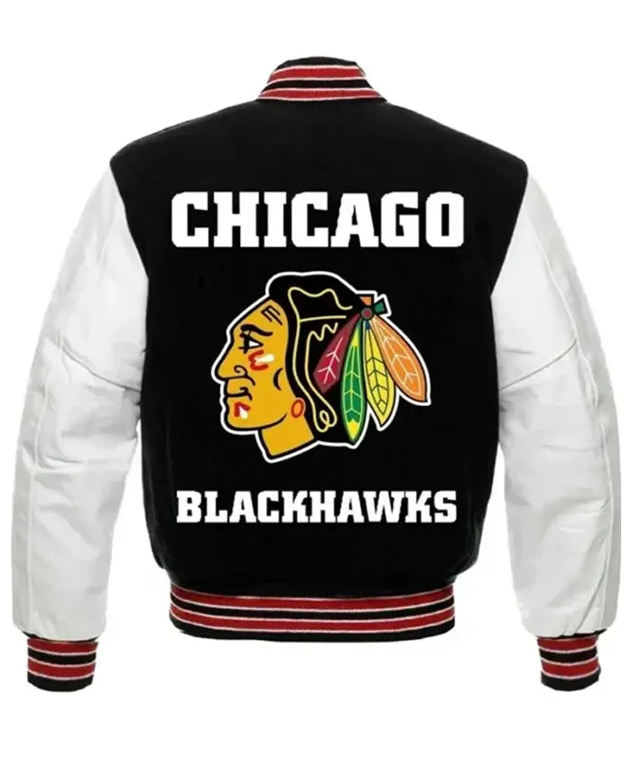 Chicago Blackhawks Styles Varsity Jacket