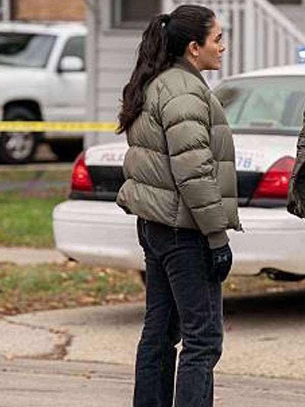 Arienne Mandi Chicago PD S13 Bomber Jacket