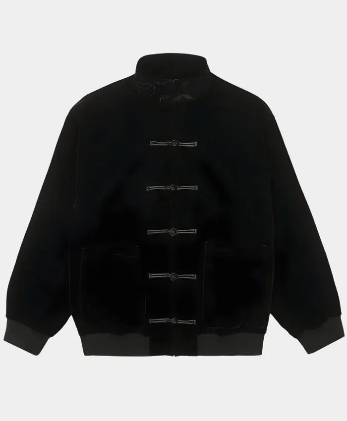 Chinese New Year Black Velvet Jacket | LNY 2026