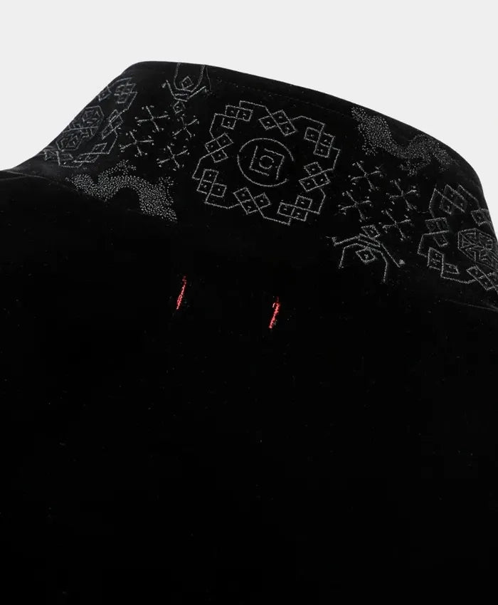 Chinese New Year Black Velvet Jacket | LNY 2026