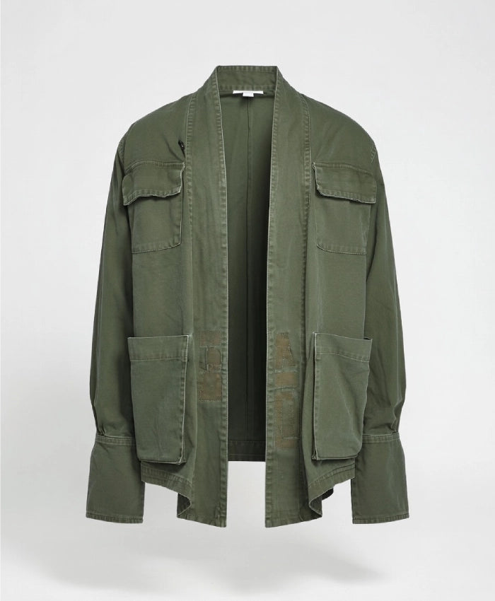 Christa Miller Shrinking S03 Green Jacket