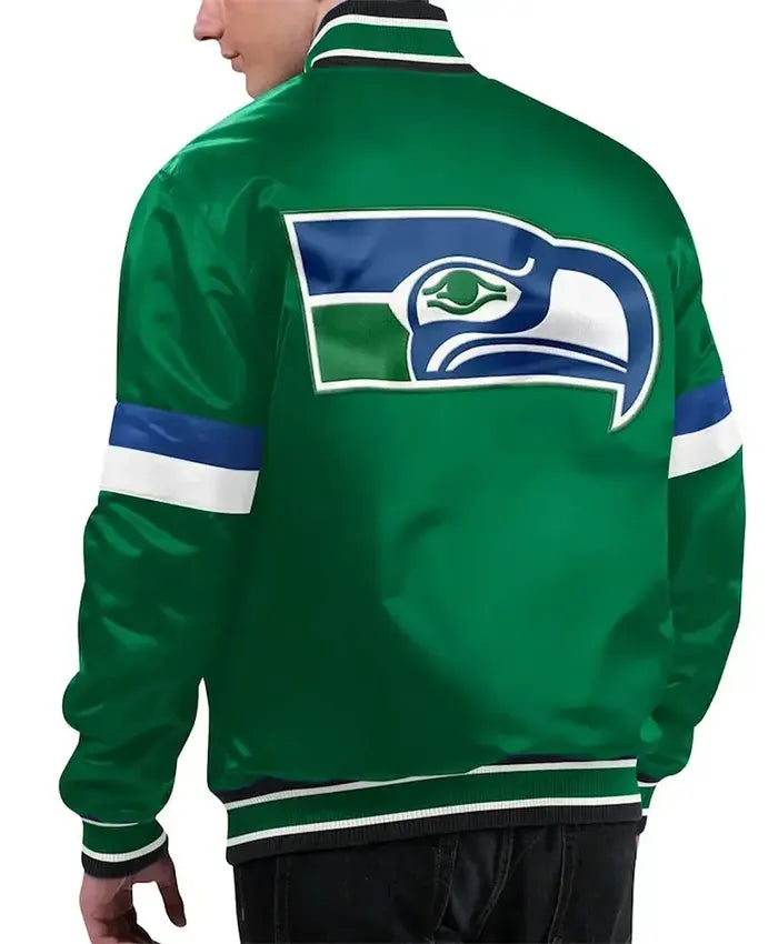 Classics Seattle Seahawks Gridiron Green Jacket