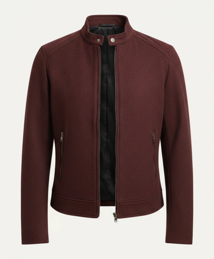 Cold Storage Sosie Bacon Maroon Jacket