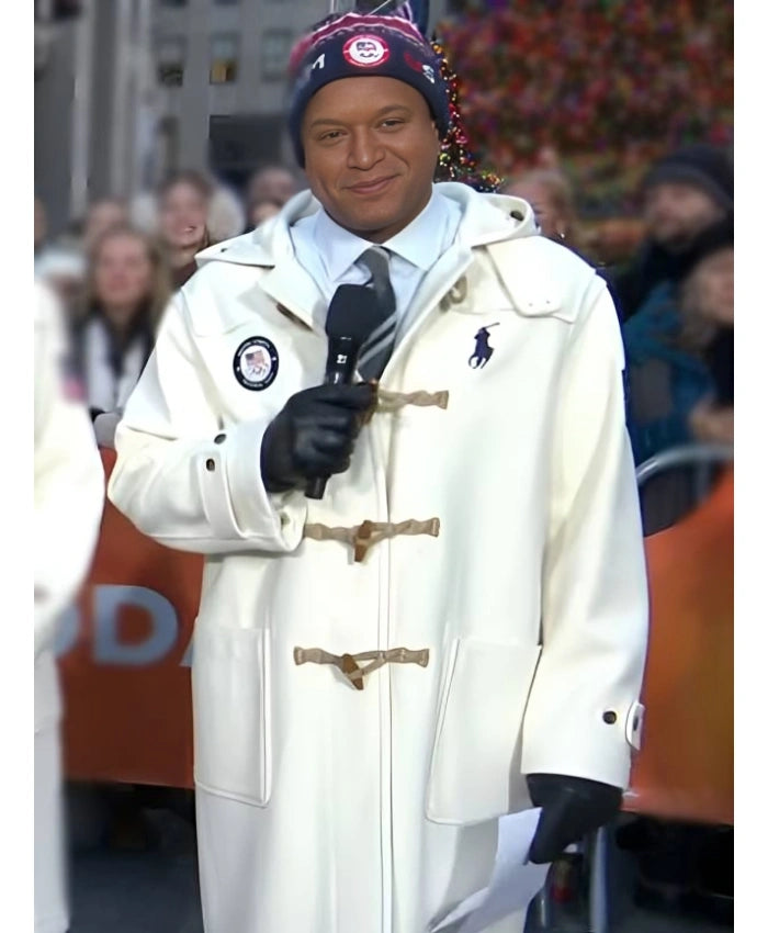 Craig Melvin The Today Show Team USA Toggle Coat