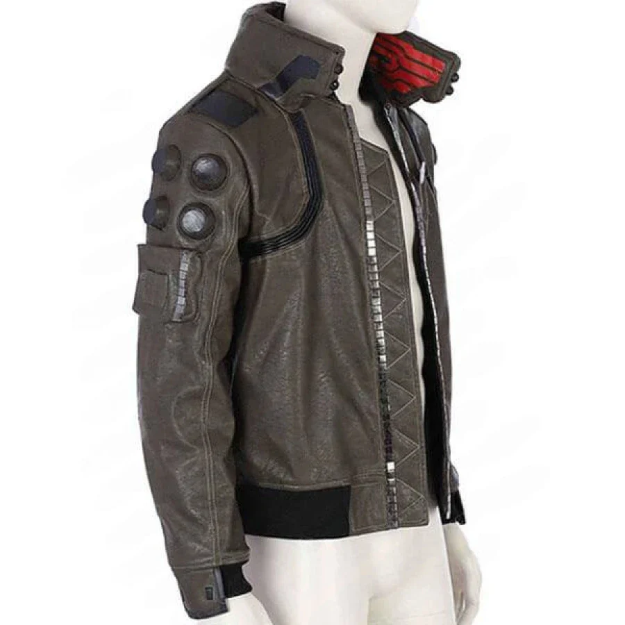 V Samurai Cyberpunk 2077 Leather Jacket