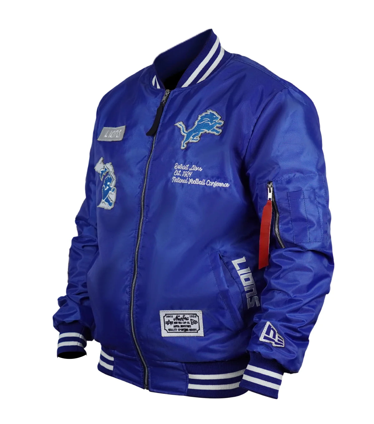 Show Eminem Detroit Lions Halftime Jacket