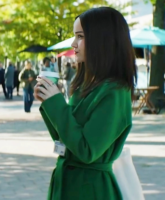 Dove Cameron 56 Days S01 Green Coat