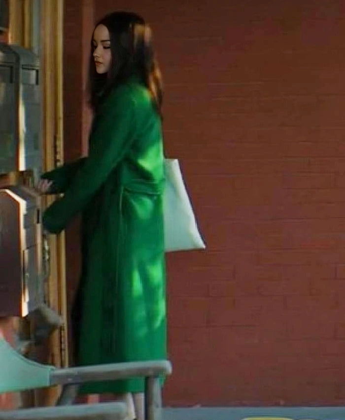 Dove Cameron 56 Days S01 Green Coat