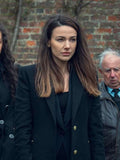 Maya Stern Fool Me Once S01 Black Coat