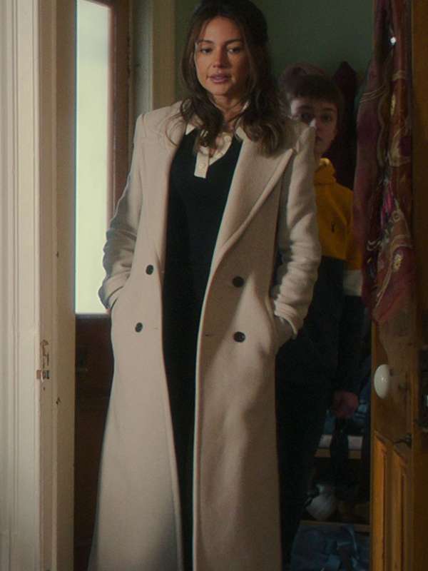 Michelle Keegan Fool Me Once White Coat