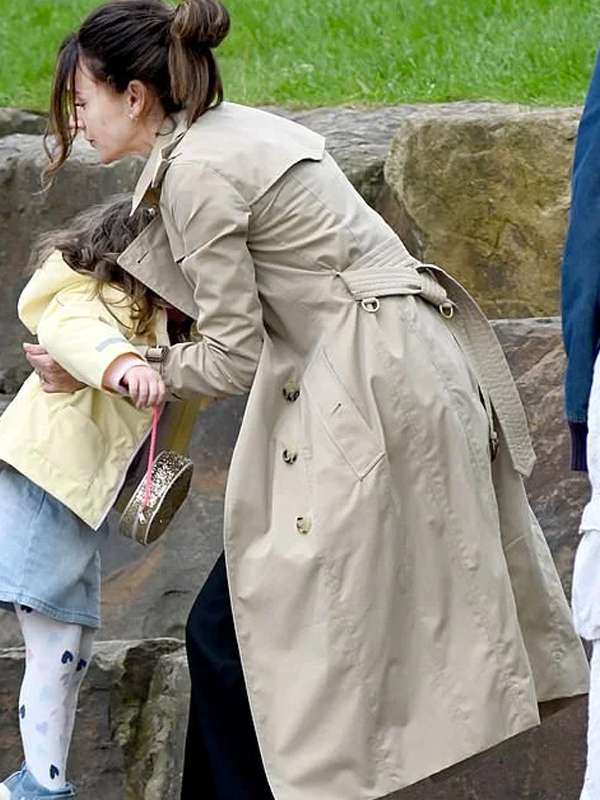 Maya Stern Fool Me Once S01 Trench Coat