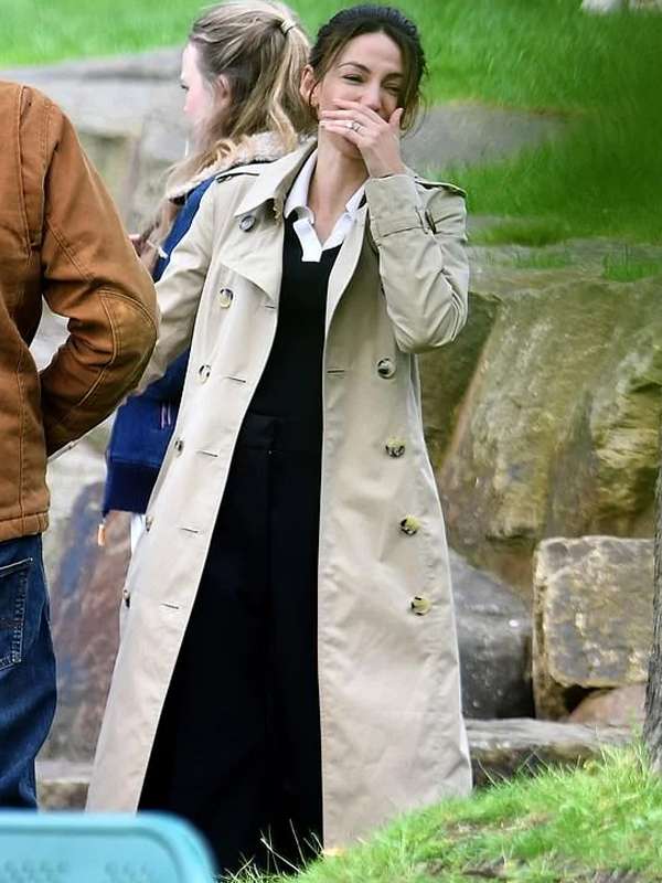 Maya Stern Fool Me Once S01 Trench Coat