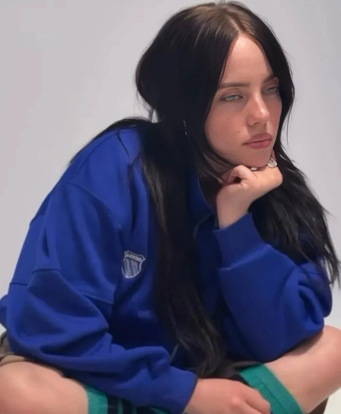 Billie Eilish Fragrance Line Classic Blue Jacket