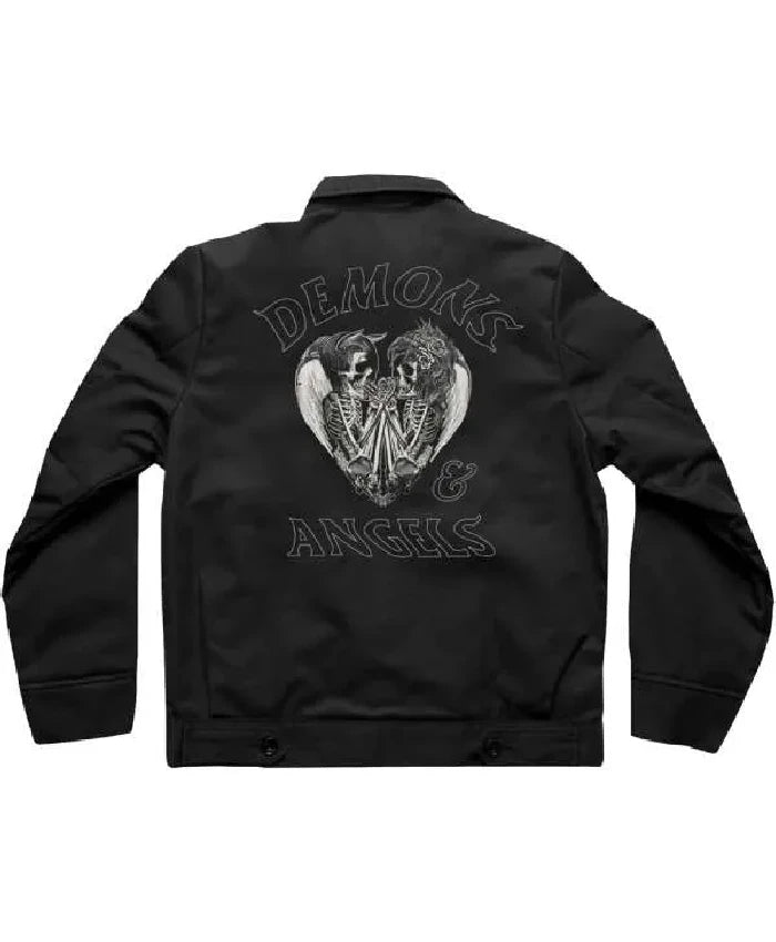 G-Eazy Demons Angels Mechanic Black Jacket