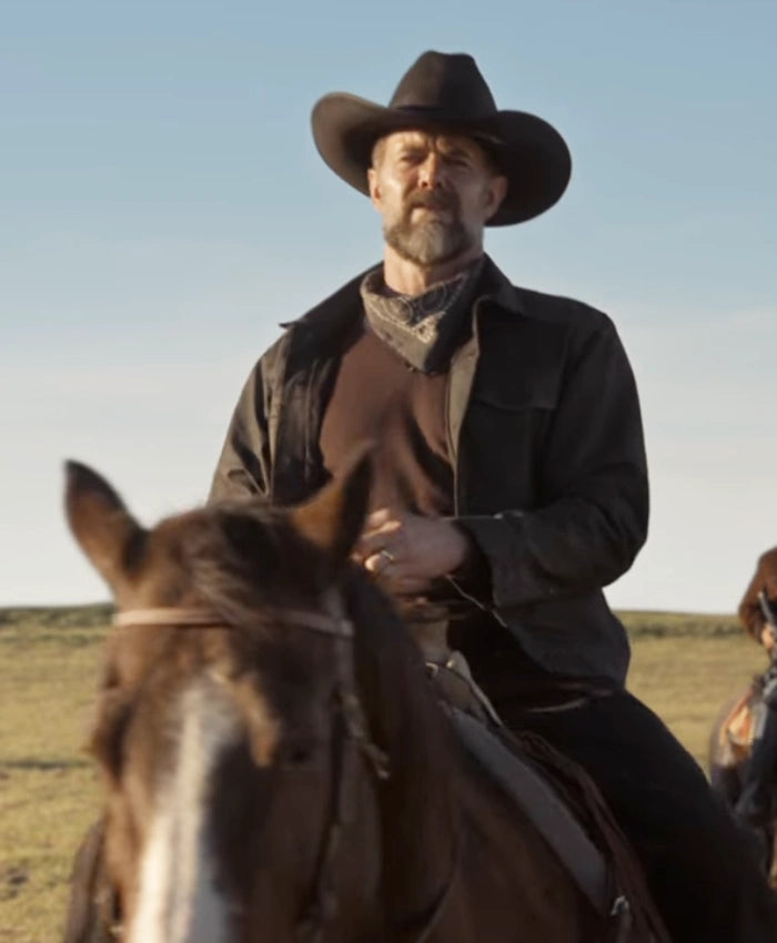 Garret Dillahunt Lanterns Brown Jacket