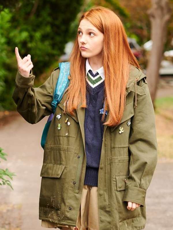 Geek Girl Harriet Manners Green Jacket
