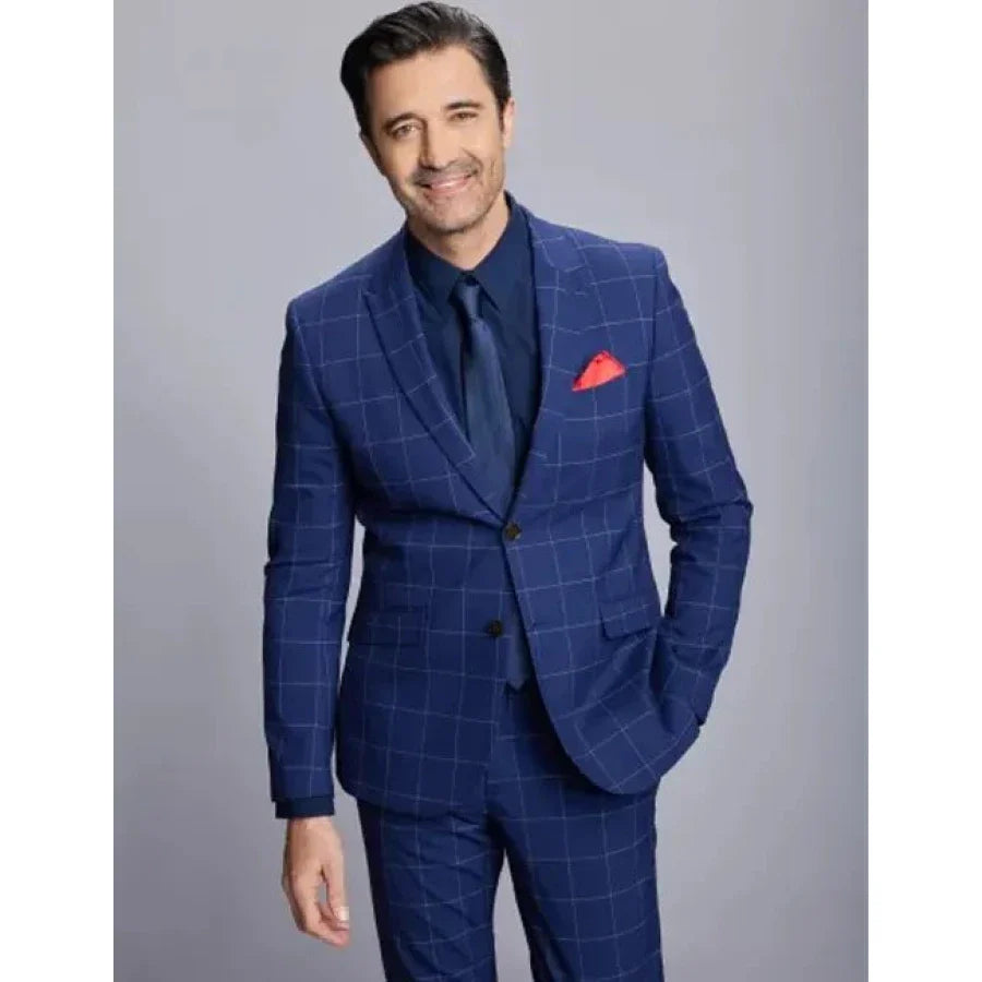 Crimes of Fashion 2024 Andre Dubreuil Checked Suit