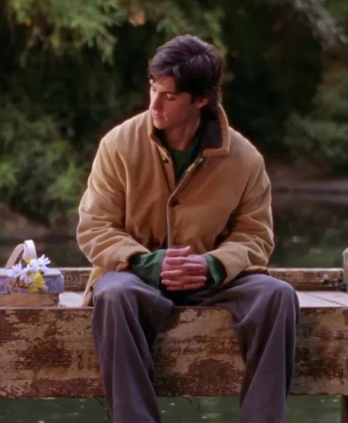 Gilmore Girls Milo Ventimiglia Brown Suede Jacket