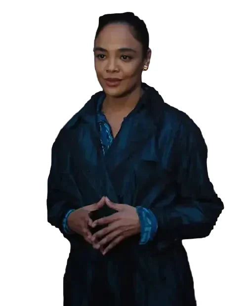His and Hers Anna Black Trench Coat