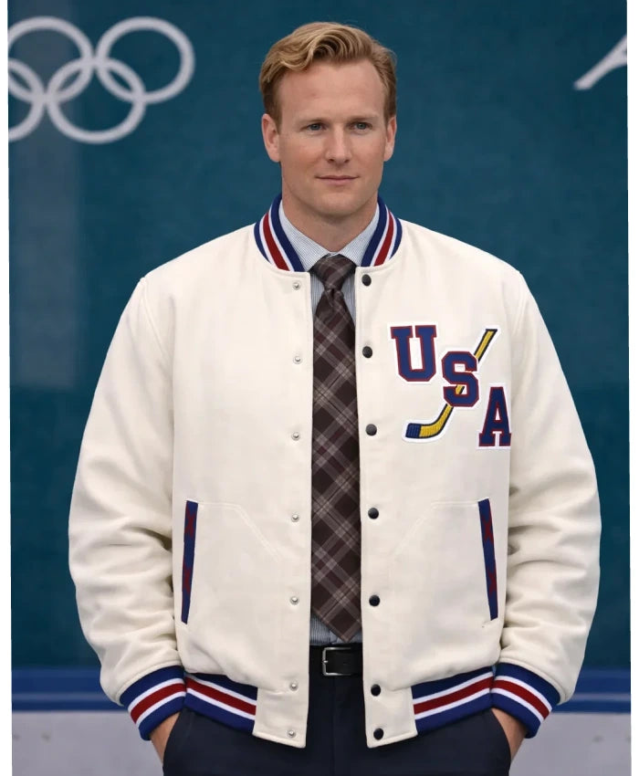 John Wroblewski Team USA 2026 Vintage Jacket