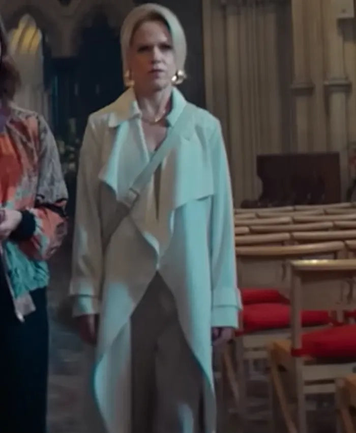 How to Get to Heaven from Belfast Robyn White Wool Coat